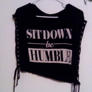 Waist length tank top